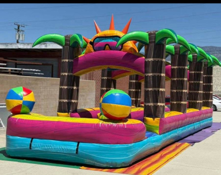 Beach Blast slip and slide